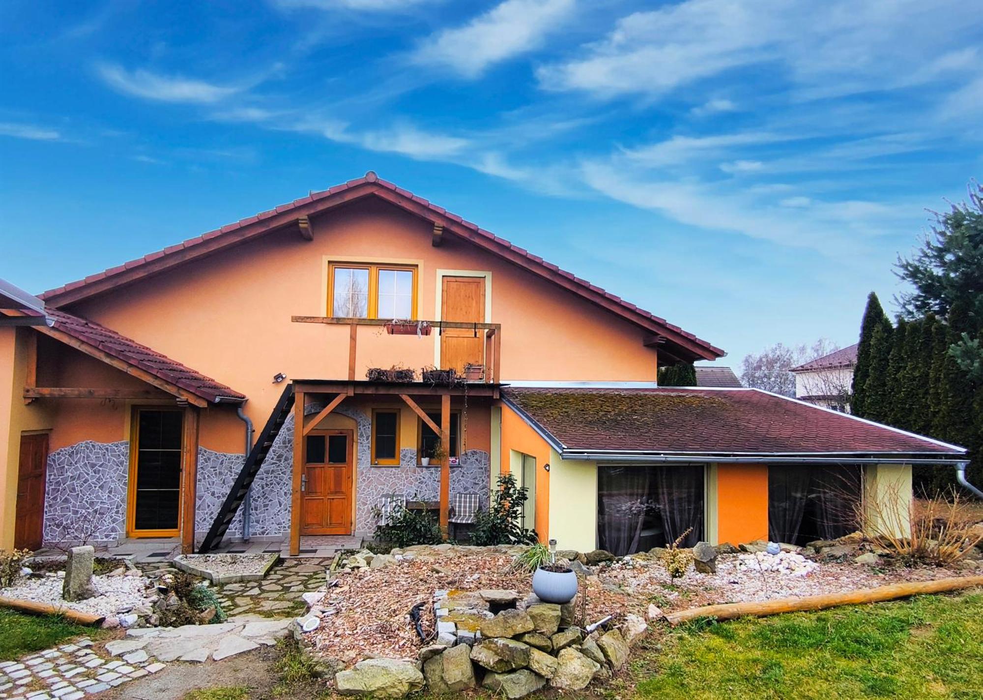 Holiday Home U Lubose Trhove Sviny Bagian luar foto