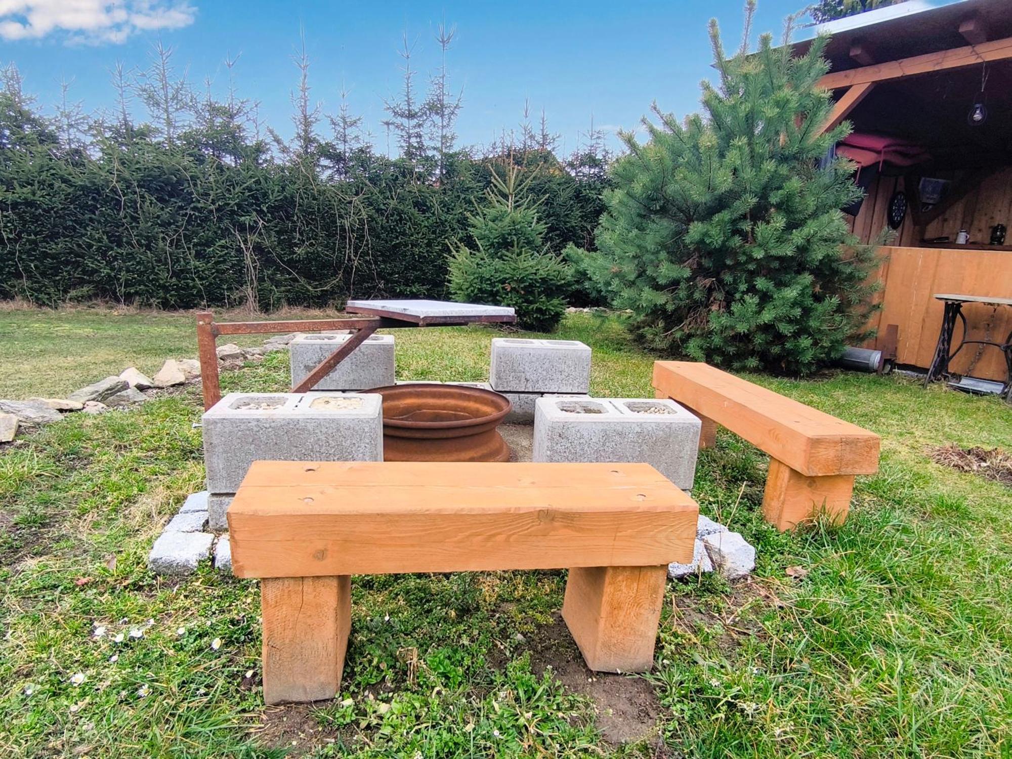 Holiday Home U Lubose Trhove Sviny Bagian luar foto